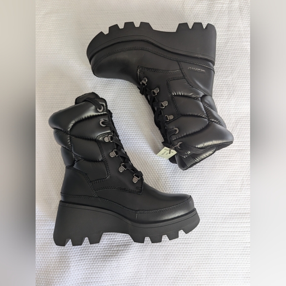 Cougar Verona Waterproof Winter Black Puffer Boots Size 8. - Picture 5 of 6